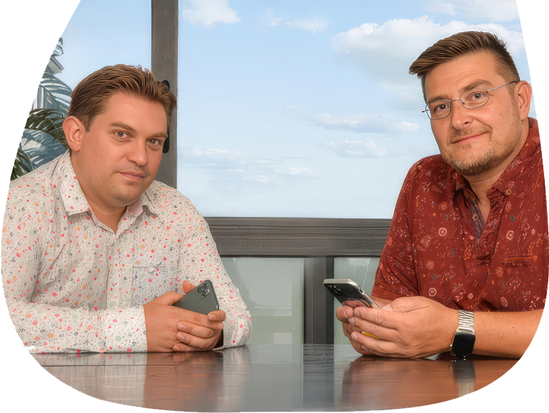 Regan Van Dennissen et Lionel Freyssenet