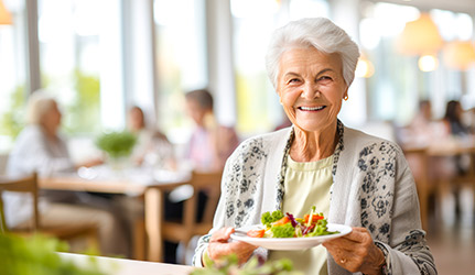 Le bien-être alimentaire&nbsp;: nutrition, dénutrition des personnes âgées